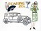 Stitcher's Revolution Roaring 20s SR14 embroidery iron on pattern